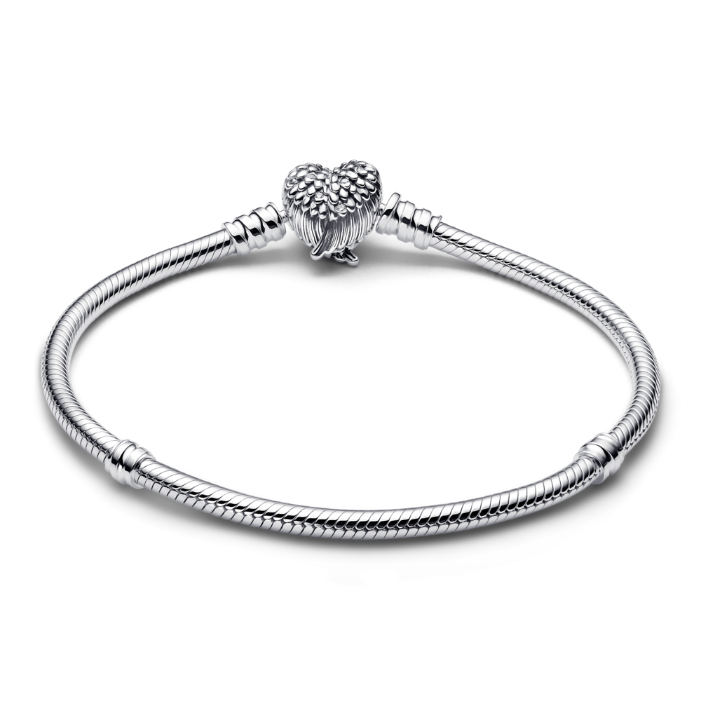 Sirds spārnu aizdares čūskas ķēdes rokassprādze