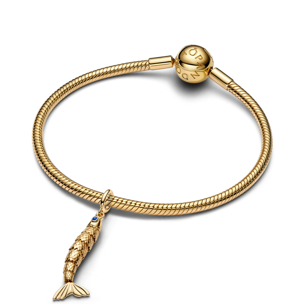 Šarnīrveida zivs amulets
