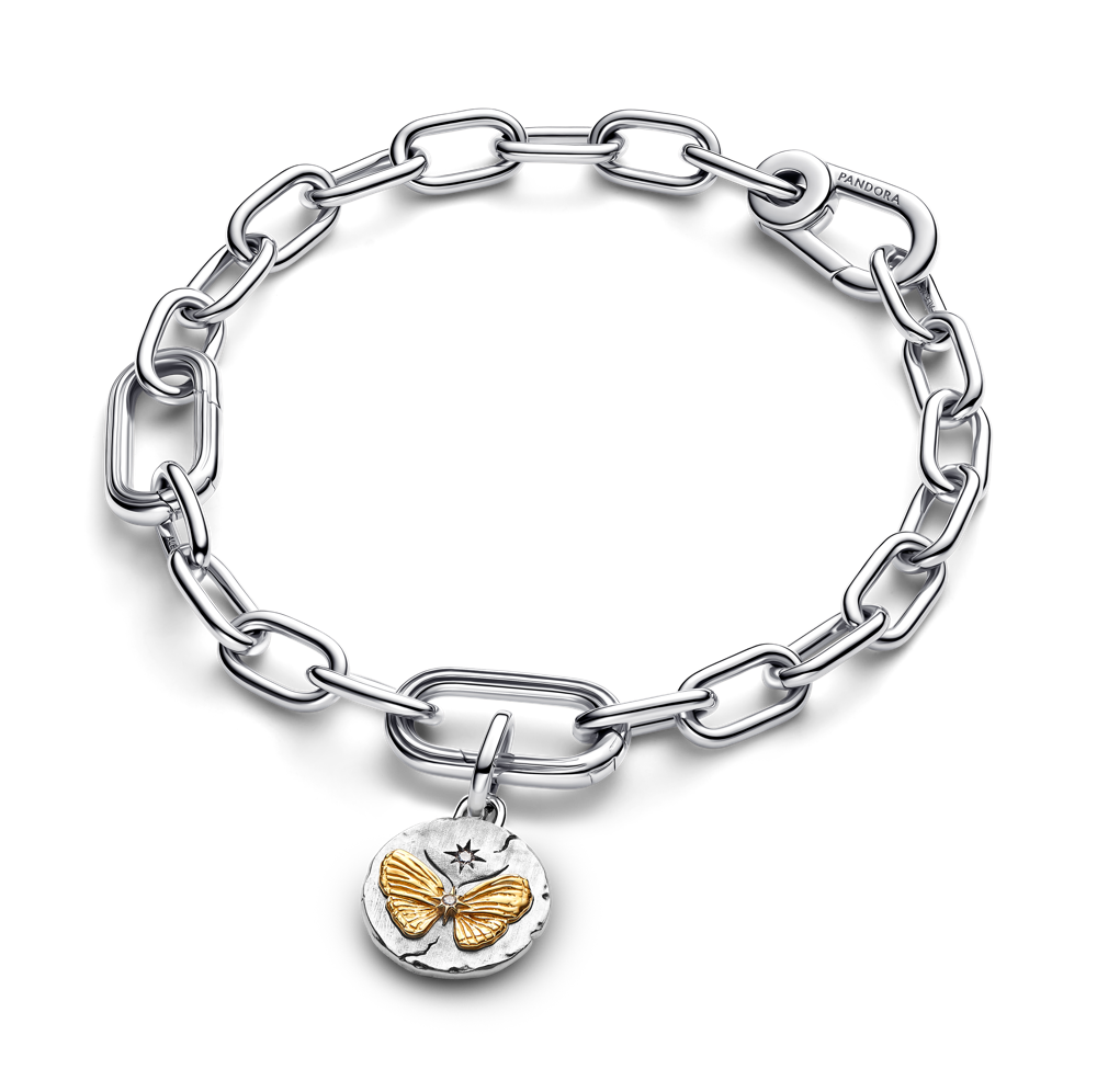 Tauriņa medaljona amulets