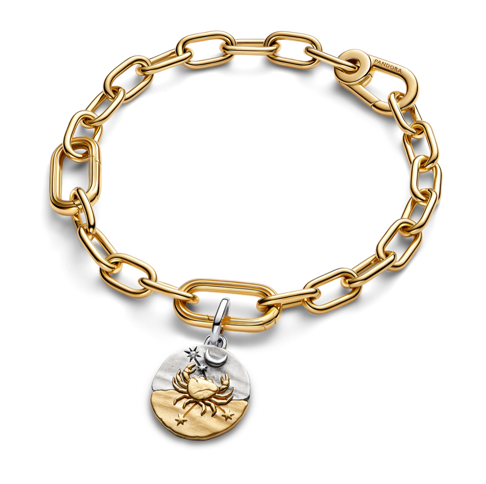 Vēža zodiaka medaljona amulets