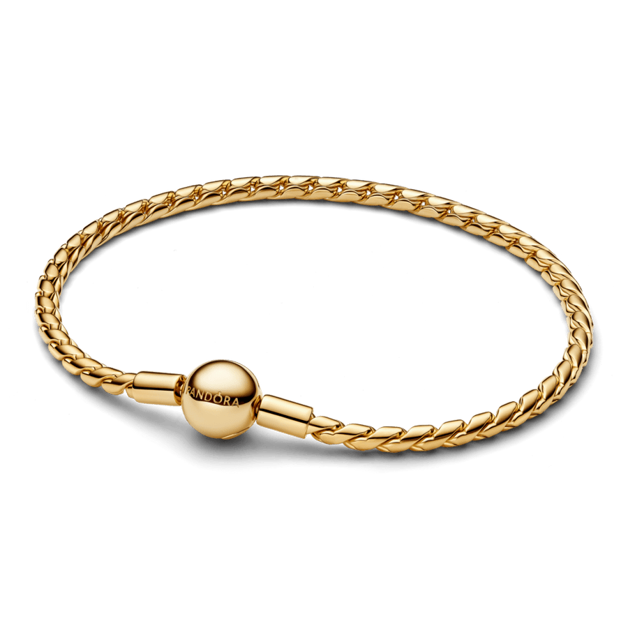 Apaļas aizdares spārna ķēdes rokassprādze