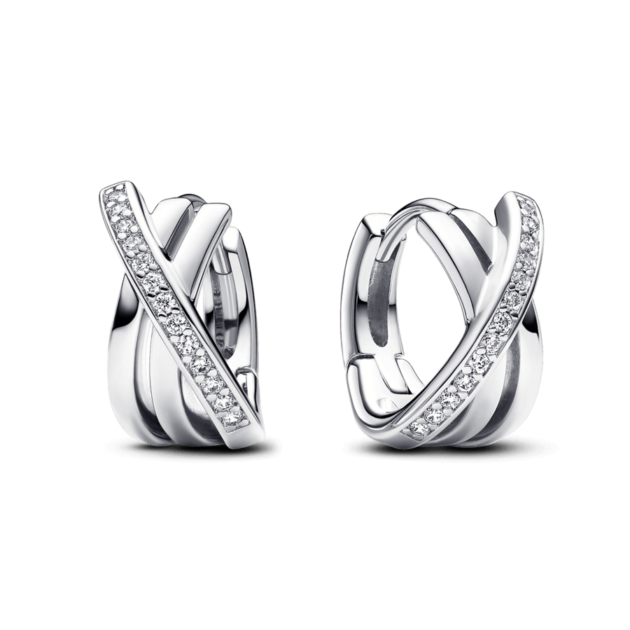 Krusteniskie pavé stīpiņu auskari