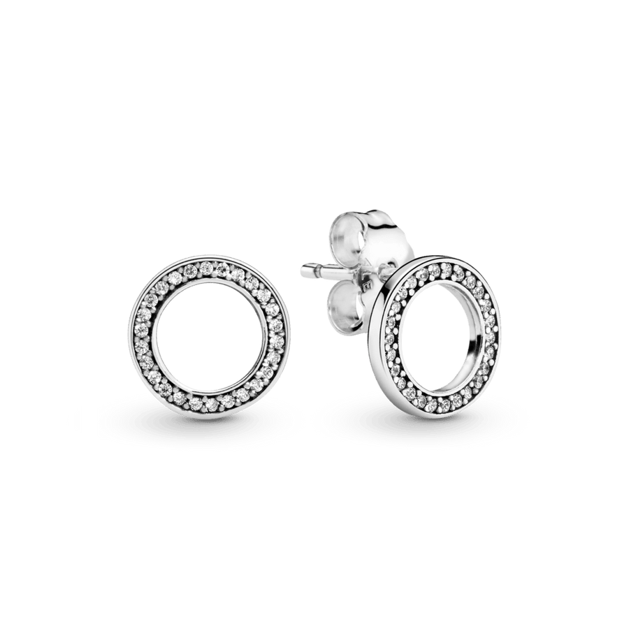 Mirdzoši apļa auskari