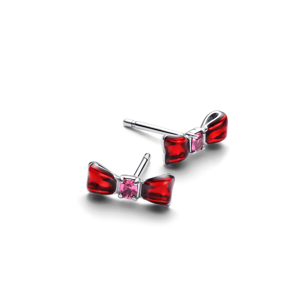 Disney Sniegbaltītes bantītes stīpiņu auskari