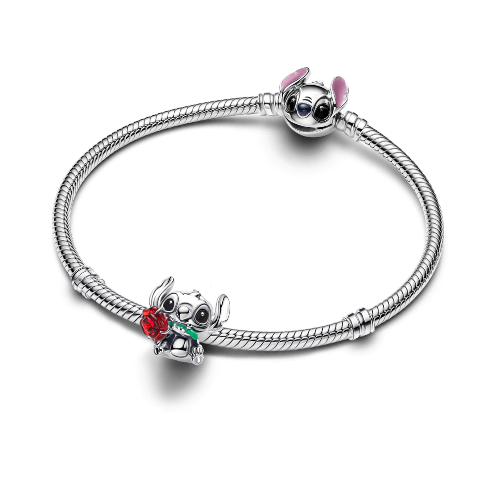 Disney rozes Murano stikla amulets