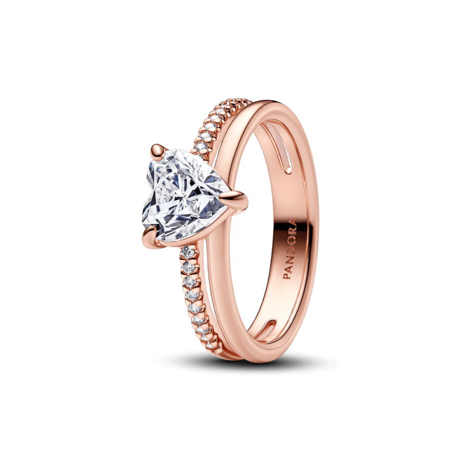 Dubultjoslas sirds gredzens