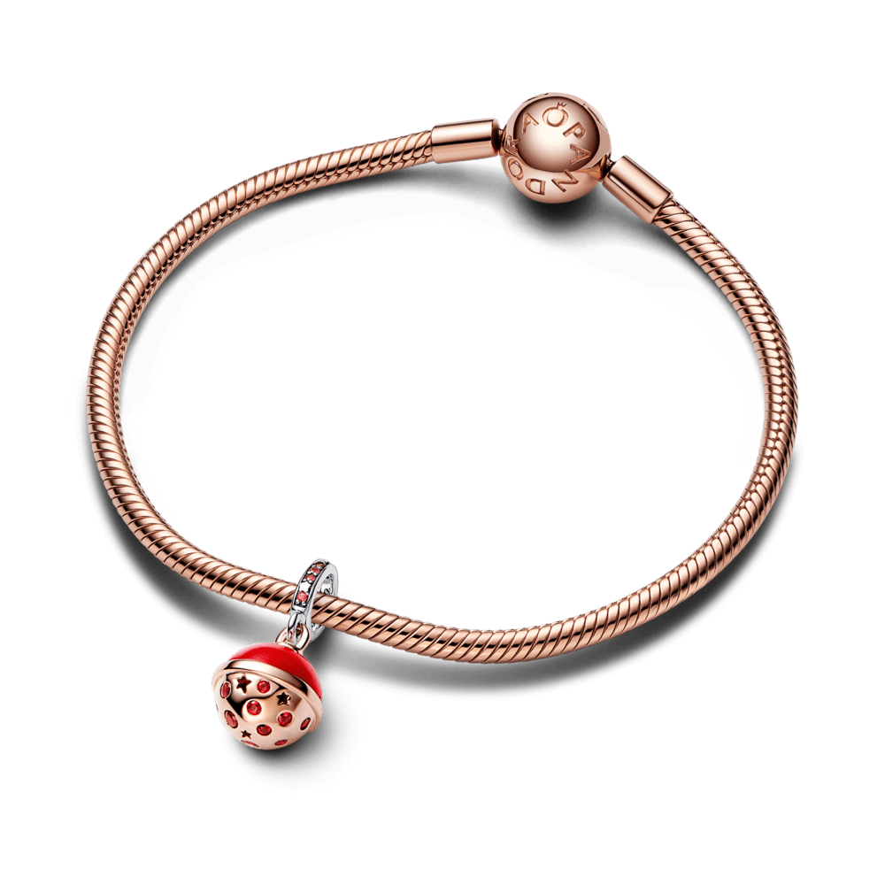 Divtoņu mirdzošais Murano amulets Planēta Mars