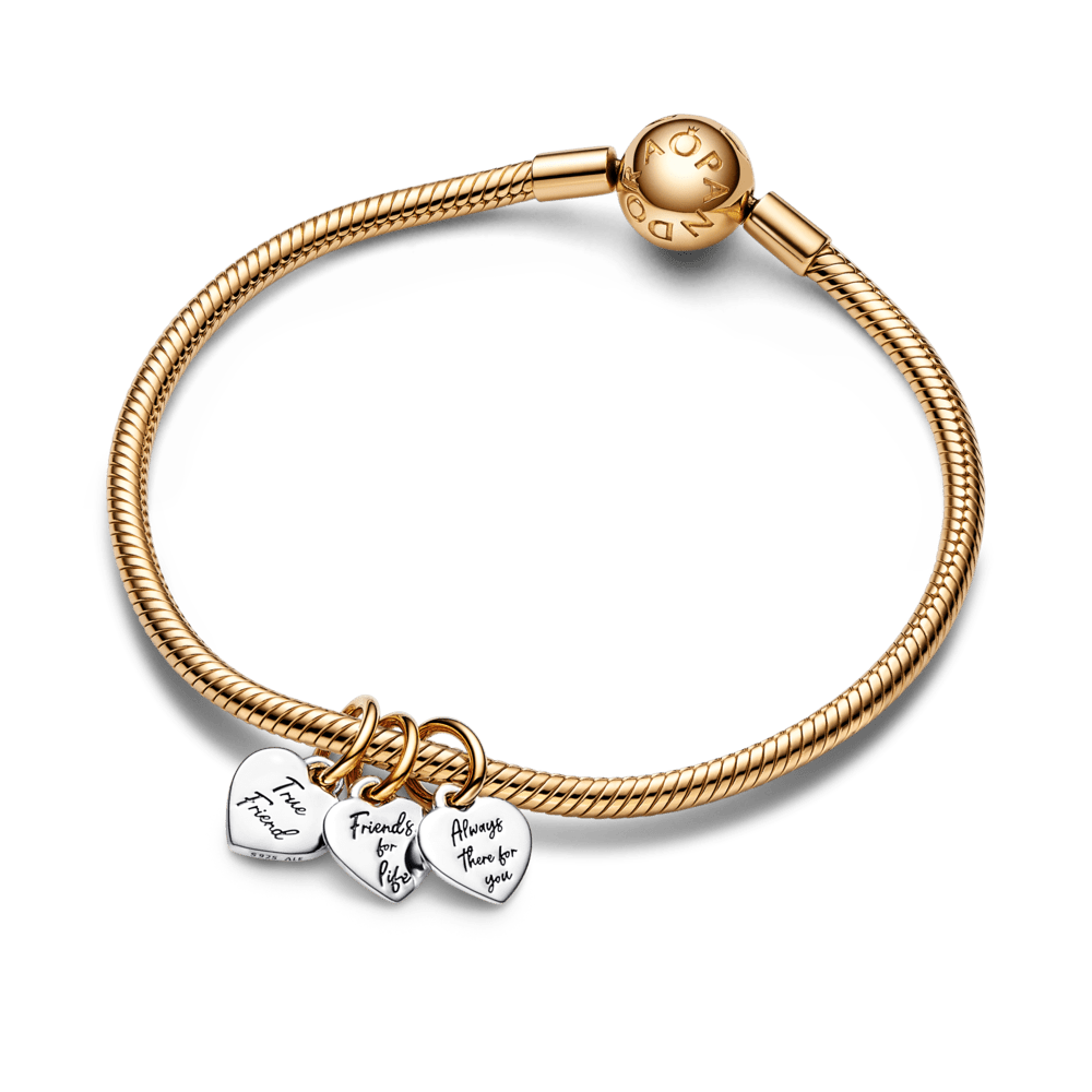 Trīskāršs divu toņu sadalāms draudzības amulets