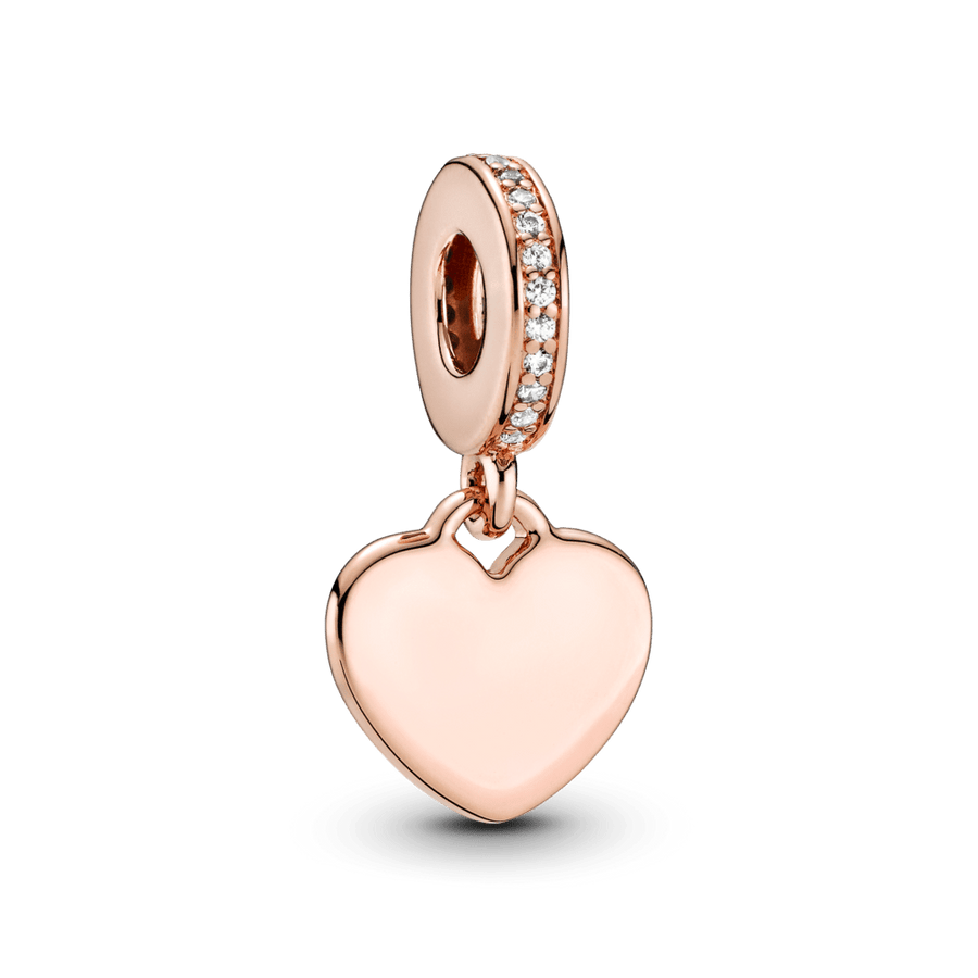 Iegravējamais sirds amulets