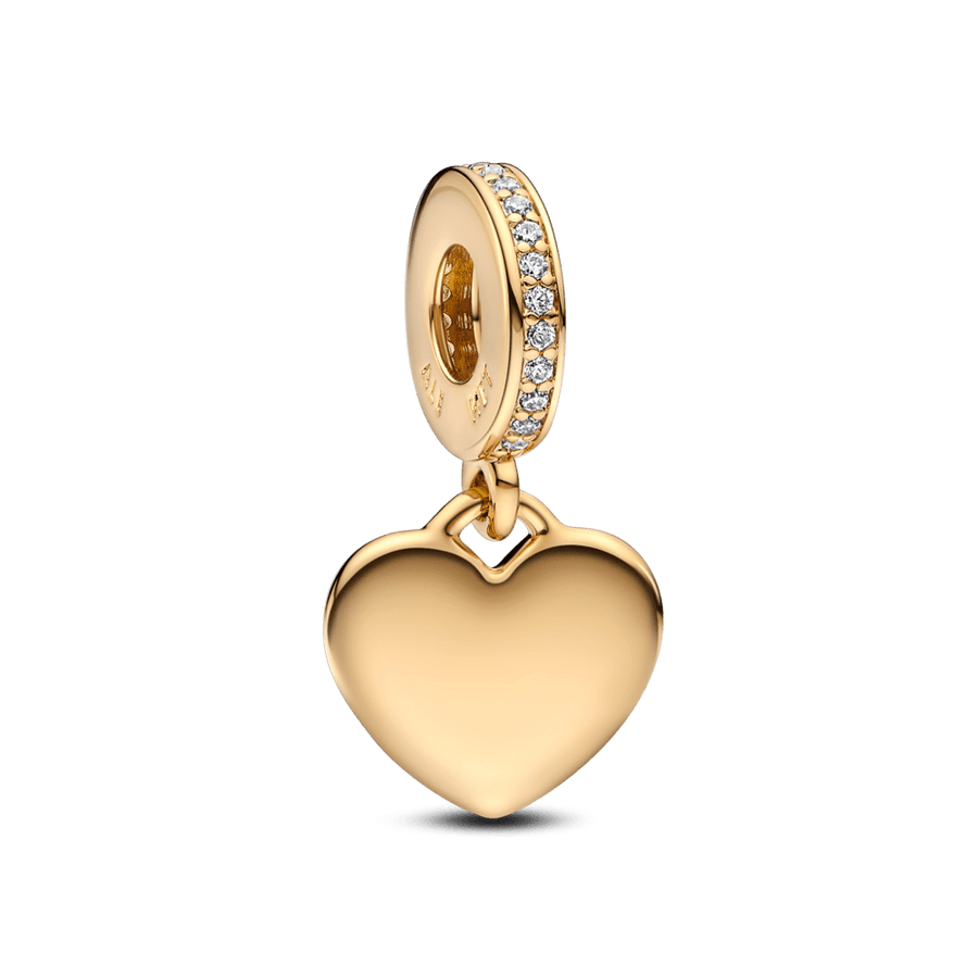 Iegravējams sirds nokarenais amulets