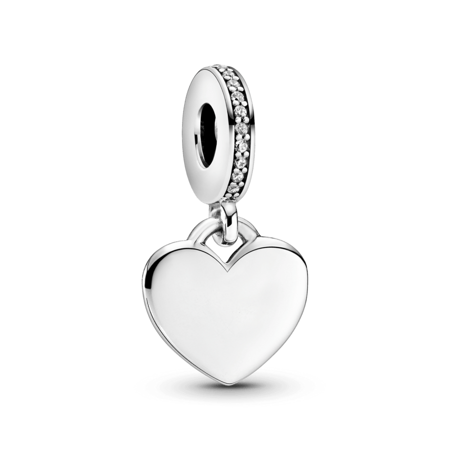 Iegravējamais sirds amulets