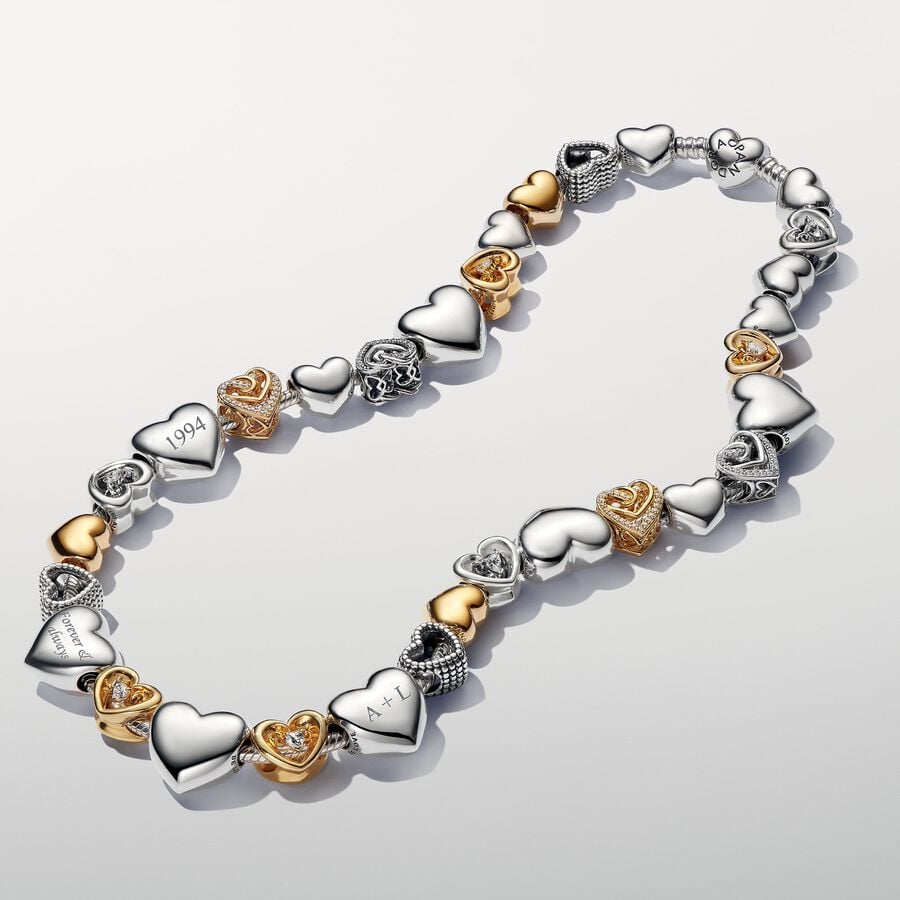 Be Love iegravējamais sirds amulets