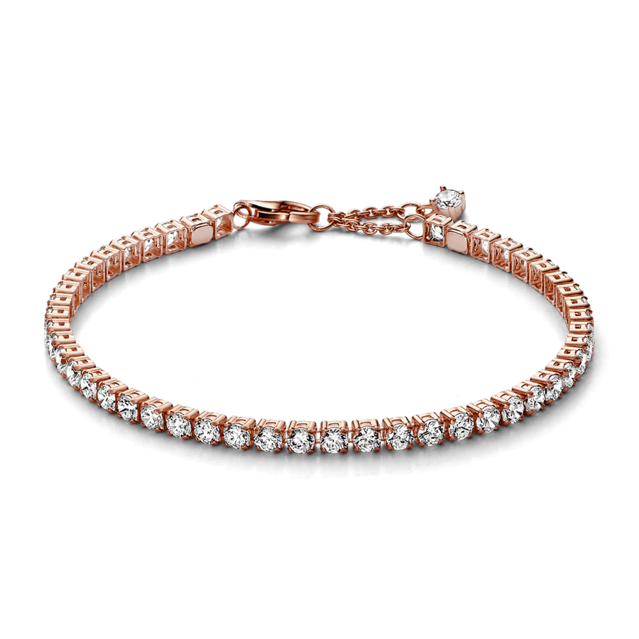 Mirdzošā tenisa rokassprādze