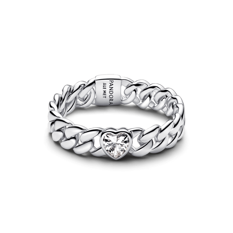 Sirds formas Kubas ķēdes gredzens