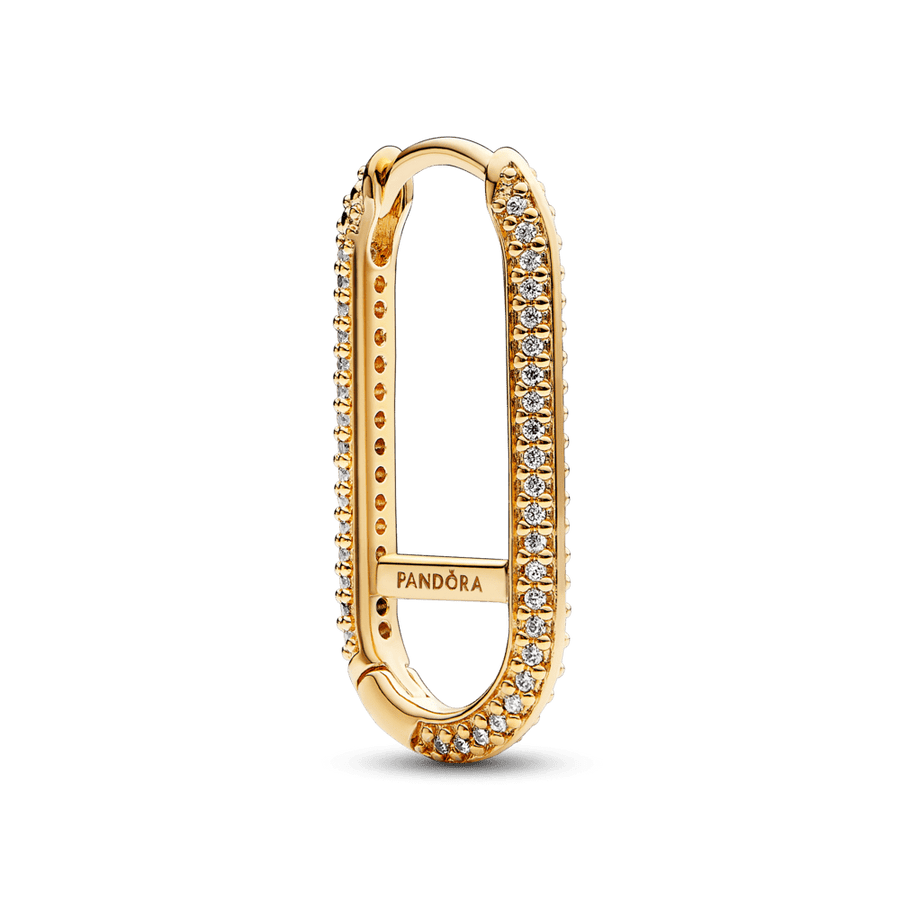 Pandora ME pagarināts pavé posma auskars