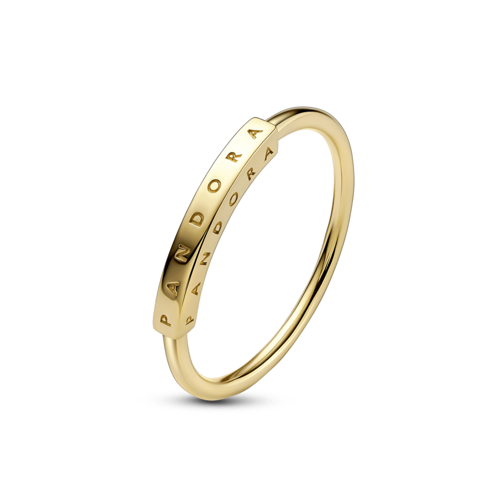 Pandora Signature I-D gredzens