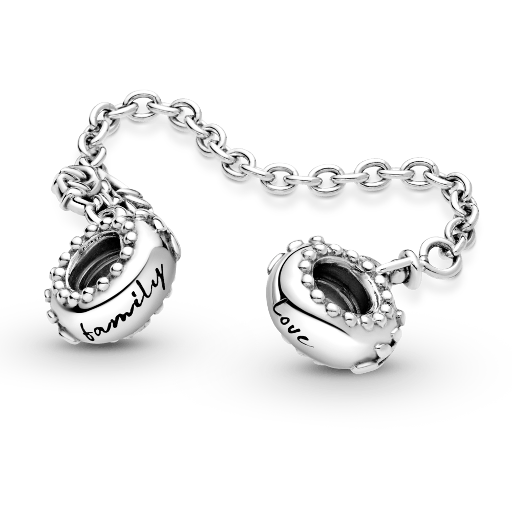 Sirds un ģimenes koka drošības ķēdītes amulets