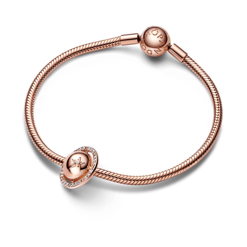 Mirdzošais zvaigznes amulets Planēta Saturns