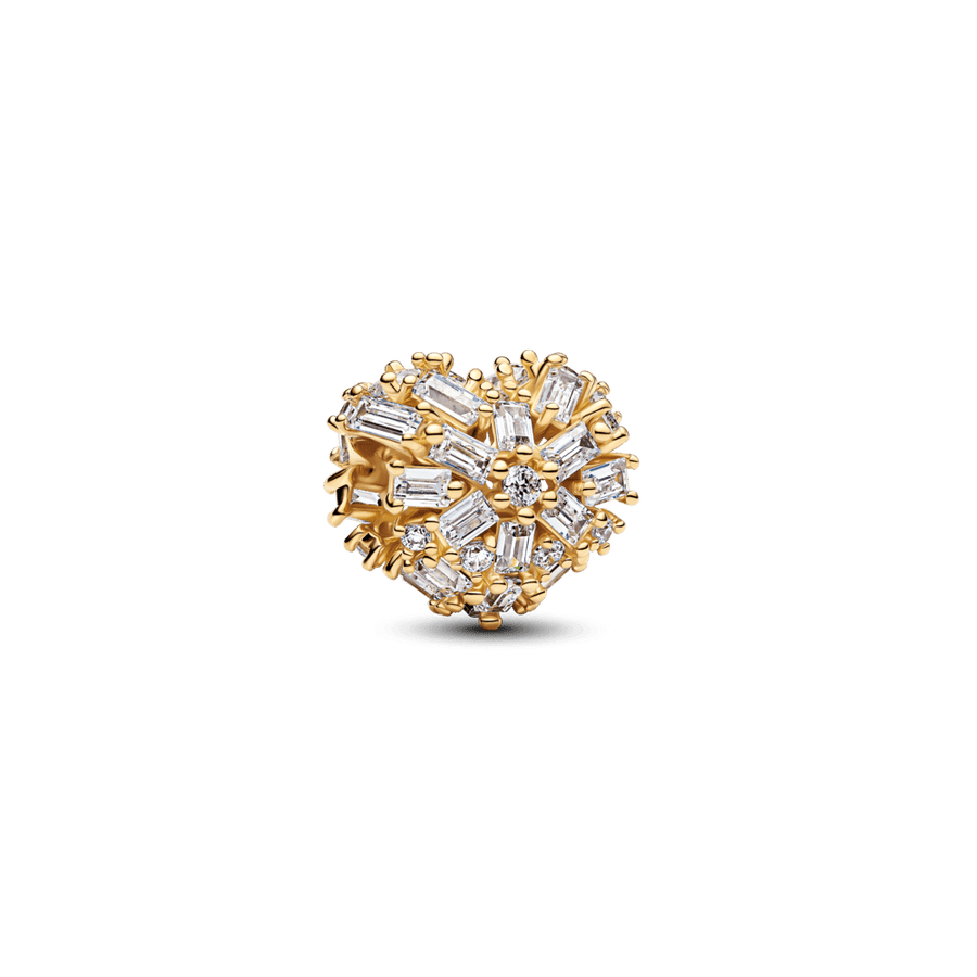 Mirdzošais sirds amulets