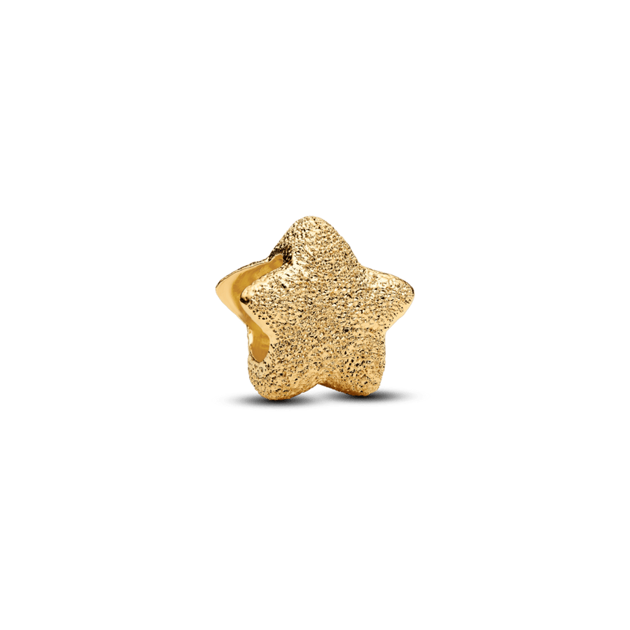Teksturētais zvaigznes mini amulets