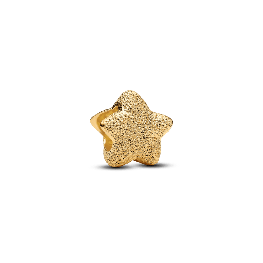 Teksturētais zvaigznes mini amulets