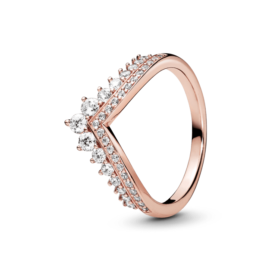 Princešu Wishbone gredzens