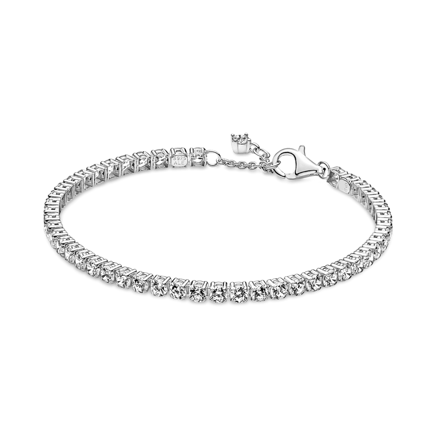 Mirdzošā tenisa rokassprādze