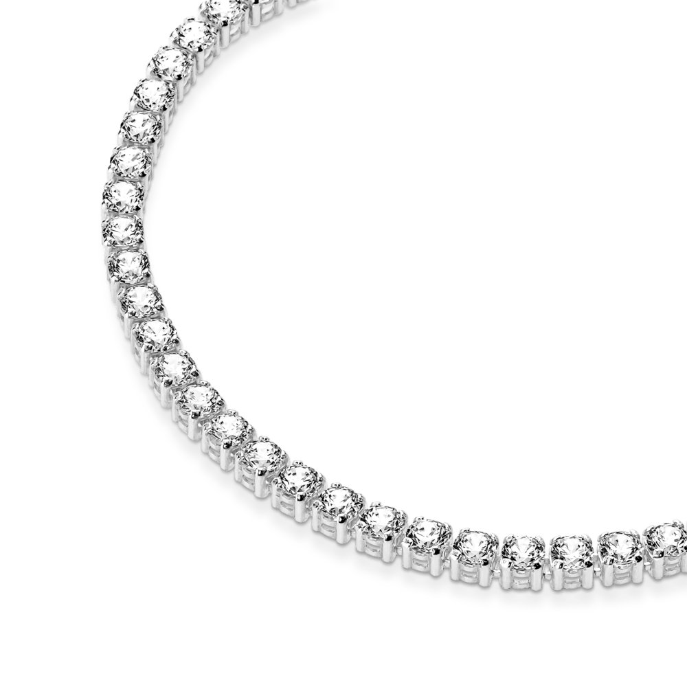 Mirdzošā tenisa rokassprādze