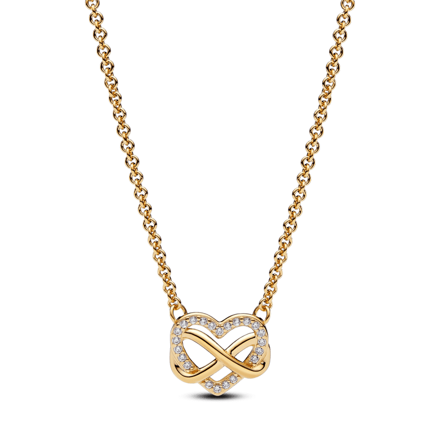 Mirdzoša bezgalības sirds Collier kaklarota