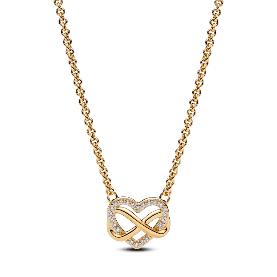 Mirdzoša bezgalības sirds Collier kaklarota