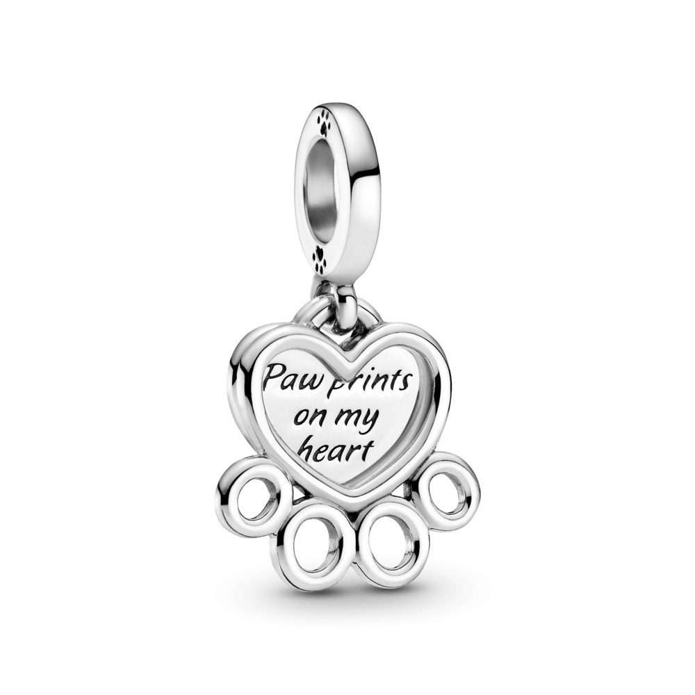 Sirds un ķepiņu nospiedumu piekariņš