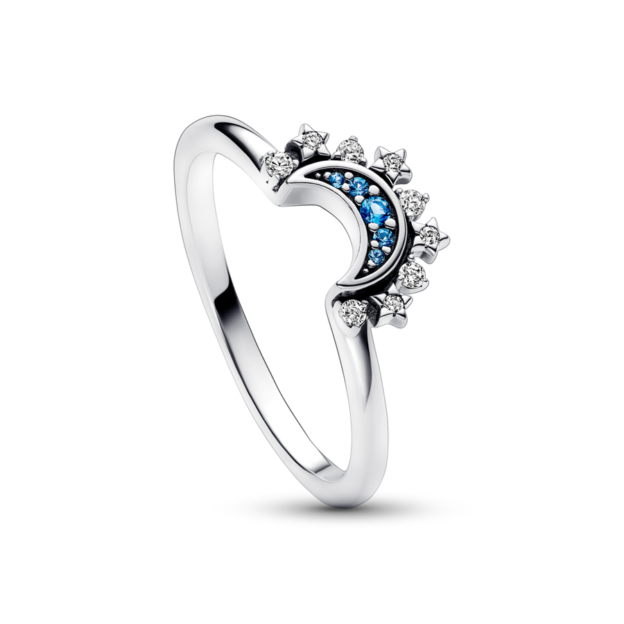 Debeszilais mirdzošais Mēness amulets