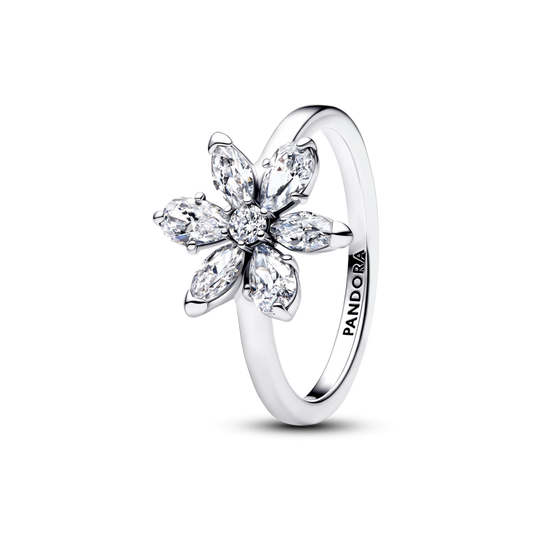 Herbārija mirdzošais ziedu kokteiļa gredzens