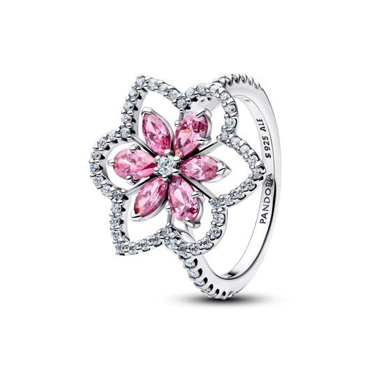 Dubultais ziedu kokteiļa gredzens