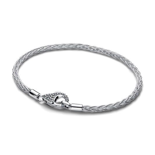 Pavé aizdares lapsastes ķēdītes amuleta aproce