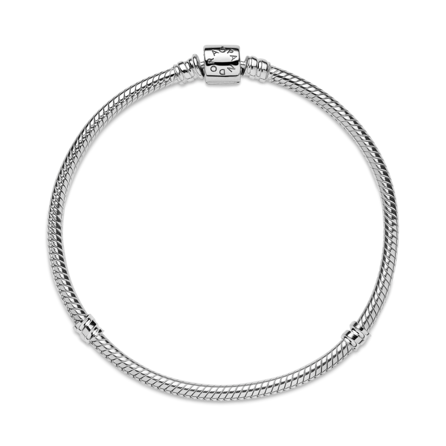 Barrel Clasp Snake Chain Bracelet