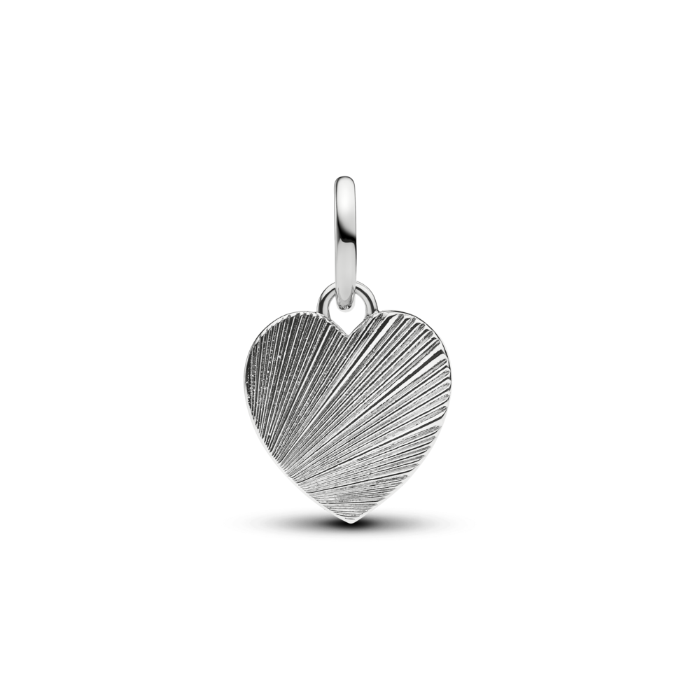 Iegravējams zilas sirds amulets
