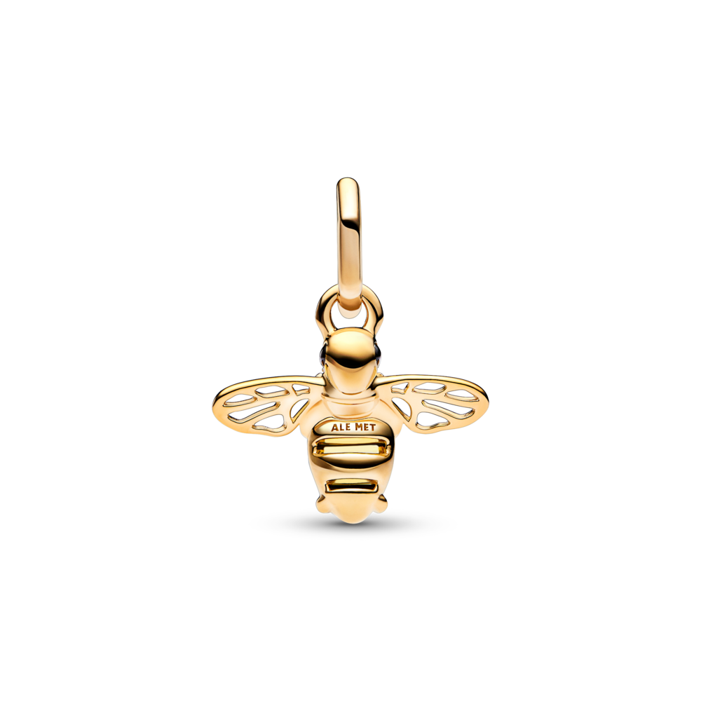 Mirdzošs piekarināmais bites amulets