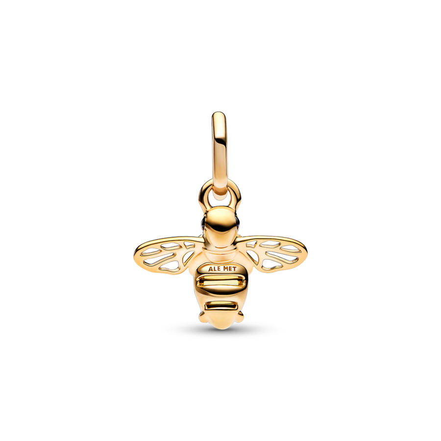 Mirdzošs piekarināmais bites amulets