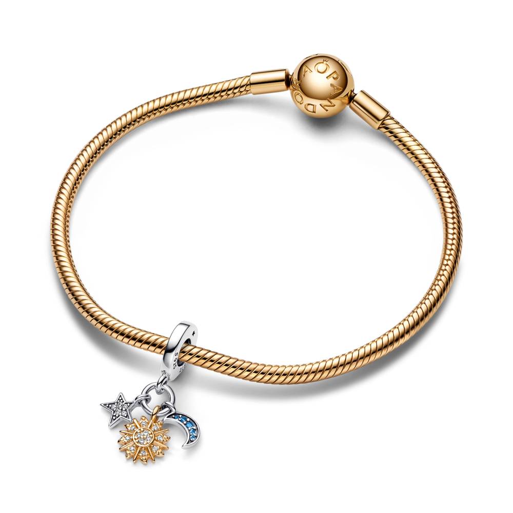 Piekarināmais divtoņu trīsdaļīgais debesu amulets
