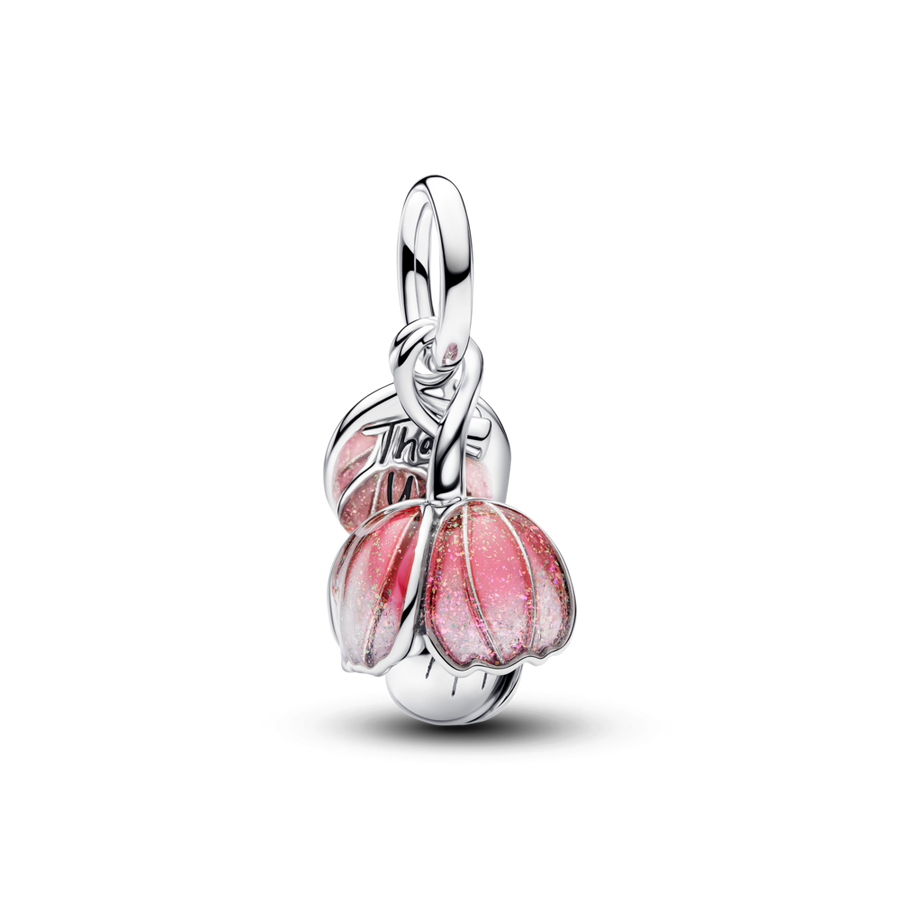 Divkrāsu ziedoša zieda amulets