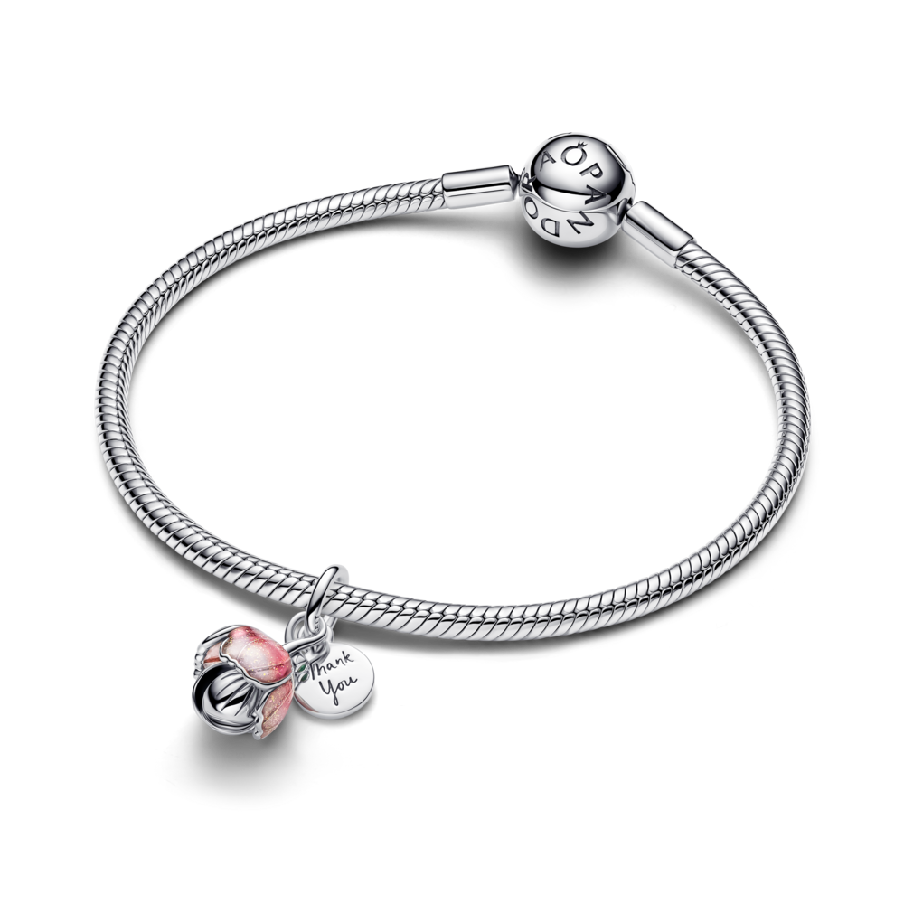 Divkrāsu ziedoša zieda amulets