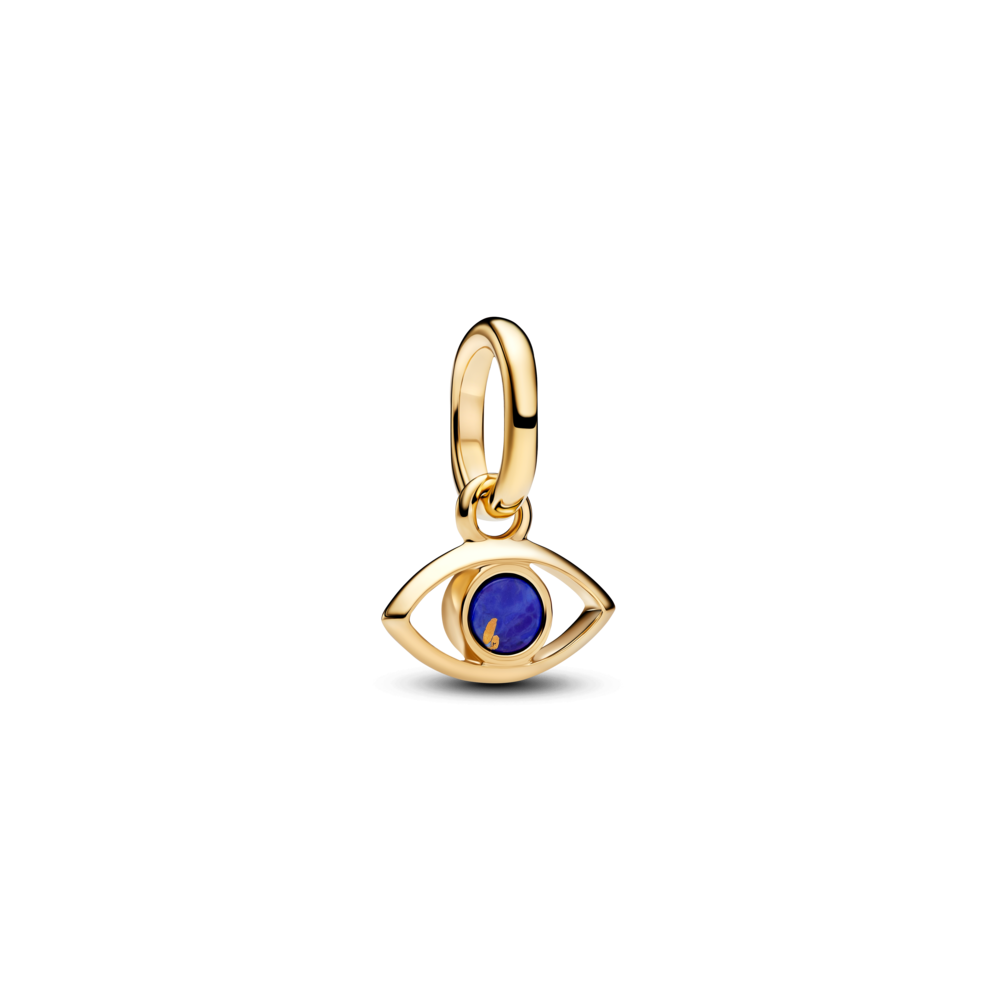Zils ļaunās acs mini amulets