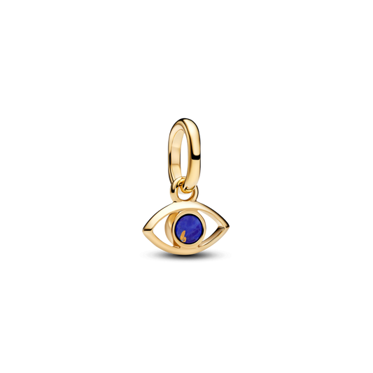 Zils ļaunās acs mini amulets