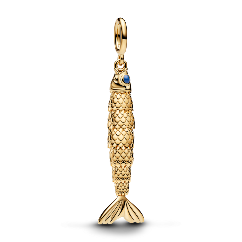 Šarnīrveida zivs amulets
