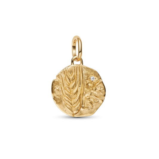 Kviešu medaljona amulets