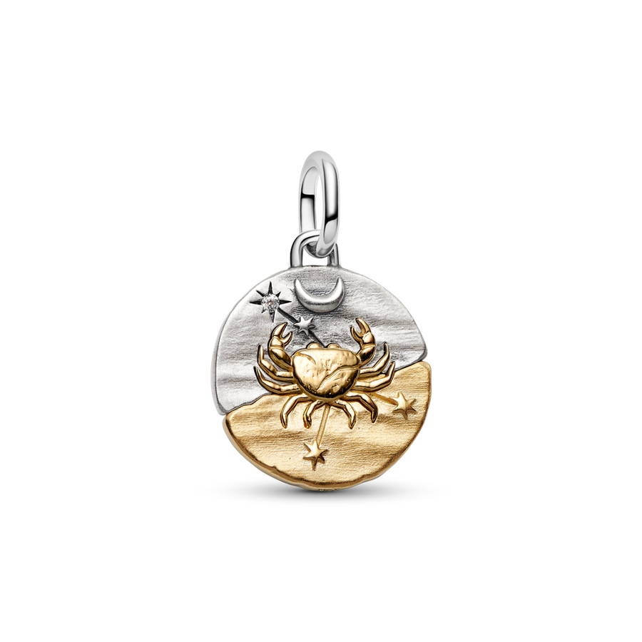 Vēža zodiaka medaljona amulets