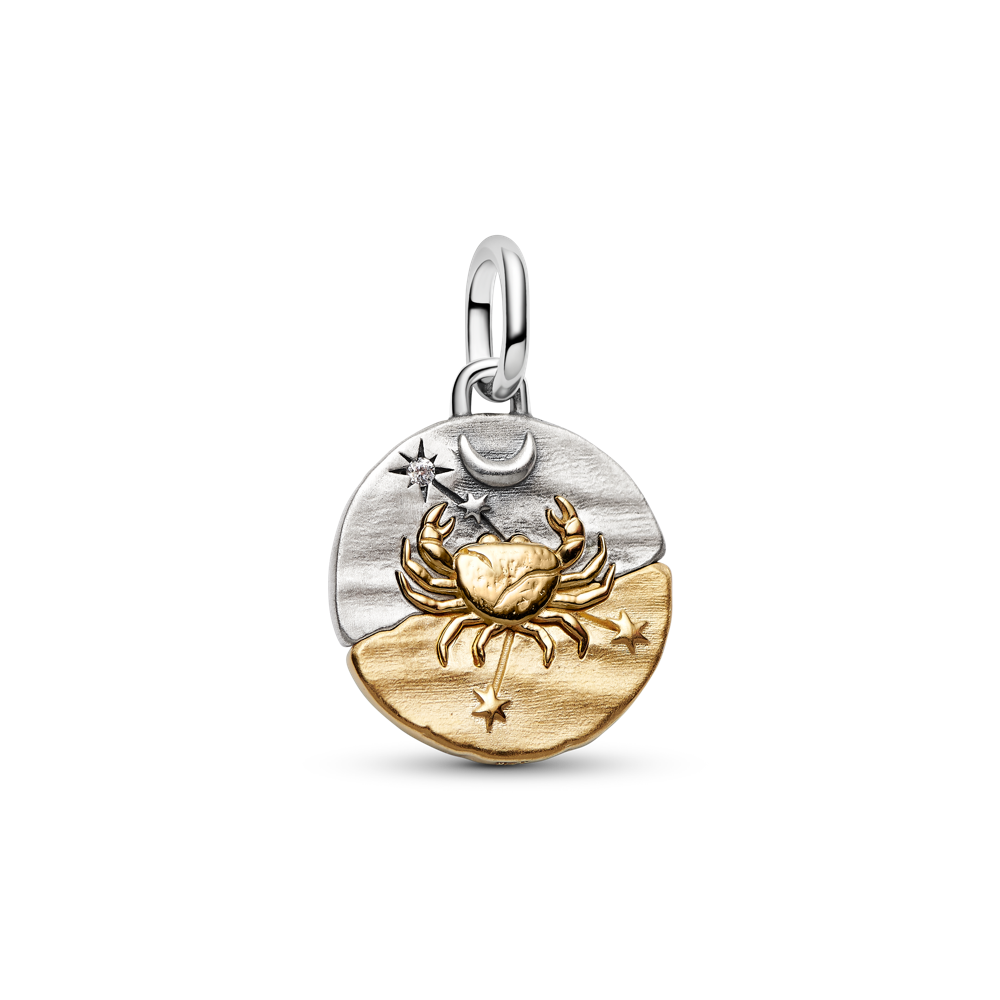Vēža zodiaka medaljona amulets
