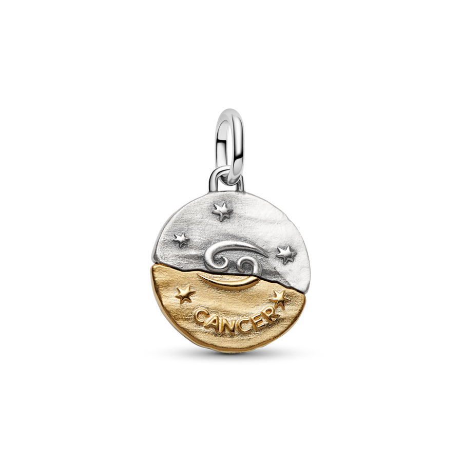 Vēža zodiaka medaljona amulets