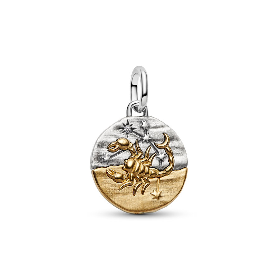 Skorpiona zodiaka medaljona amulets